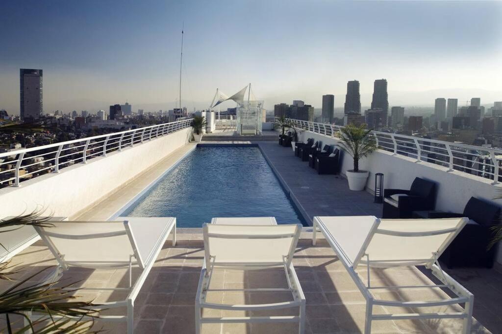 Polanco Pool Amazing View Gym Parking Lägenhet Mexico City Exteriör bild