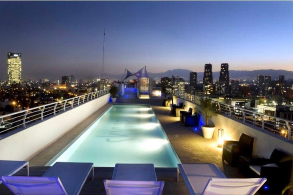 Polanco Pool Amazing View Gym Parking Lägenhet Mexico City Exteriör bild